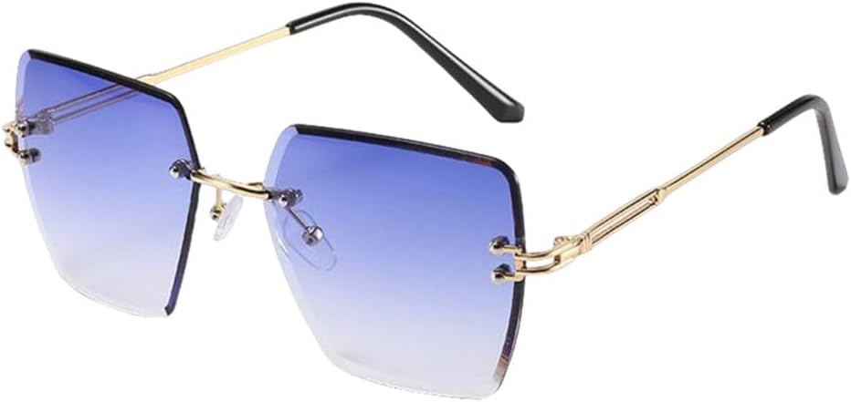 MUTYNE Модные солнцезащитные очки без оправы с градиентным переходом цвета для женщин, роскошные квадратные солнцезащитные очки без оправы, прозрачные и голубые оттенки, 3
MUTYNE Модные солнцезащитные очки без оправы с градиентным переходом цвета для женщин, роскошные квадратные солнцезащитные очки без оправы, прозрачные и голубые оттенки, 3