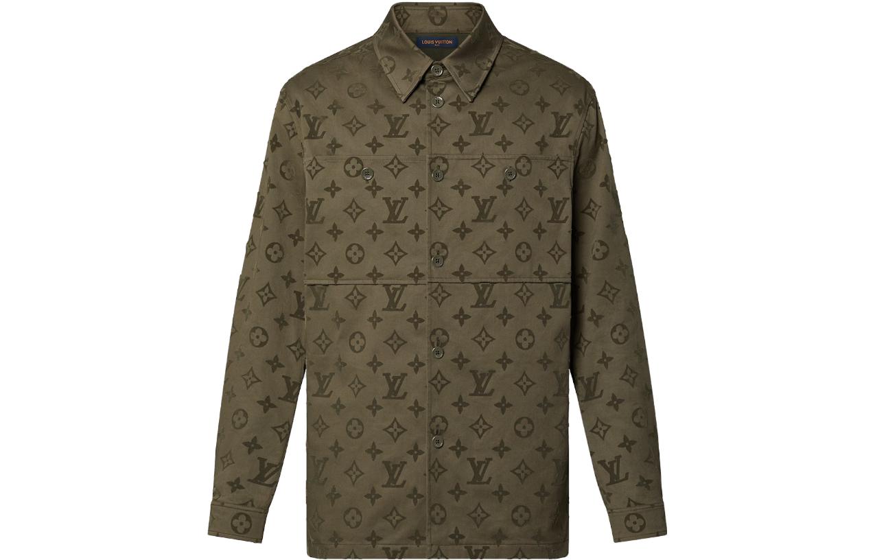 Хлопковая рубашка overshirt monogram LOUIS VUITTON, коричневый
Хлопковая рубашка overshirt monogram LOUIS VUITTON, коричневый