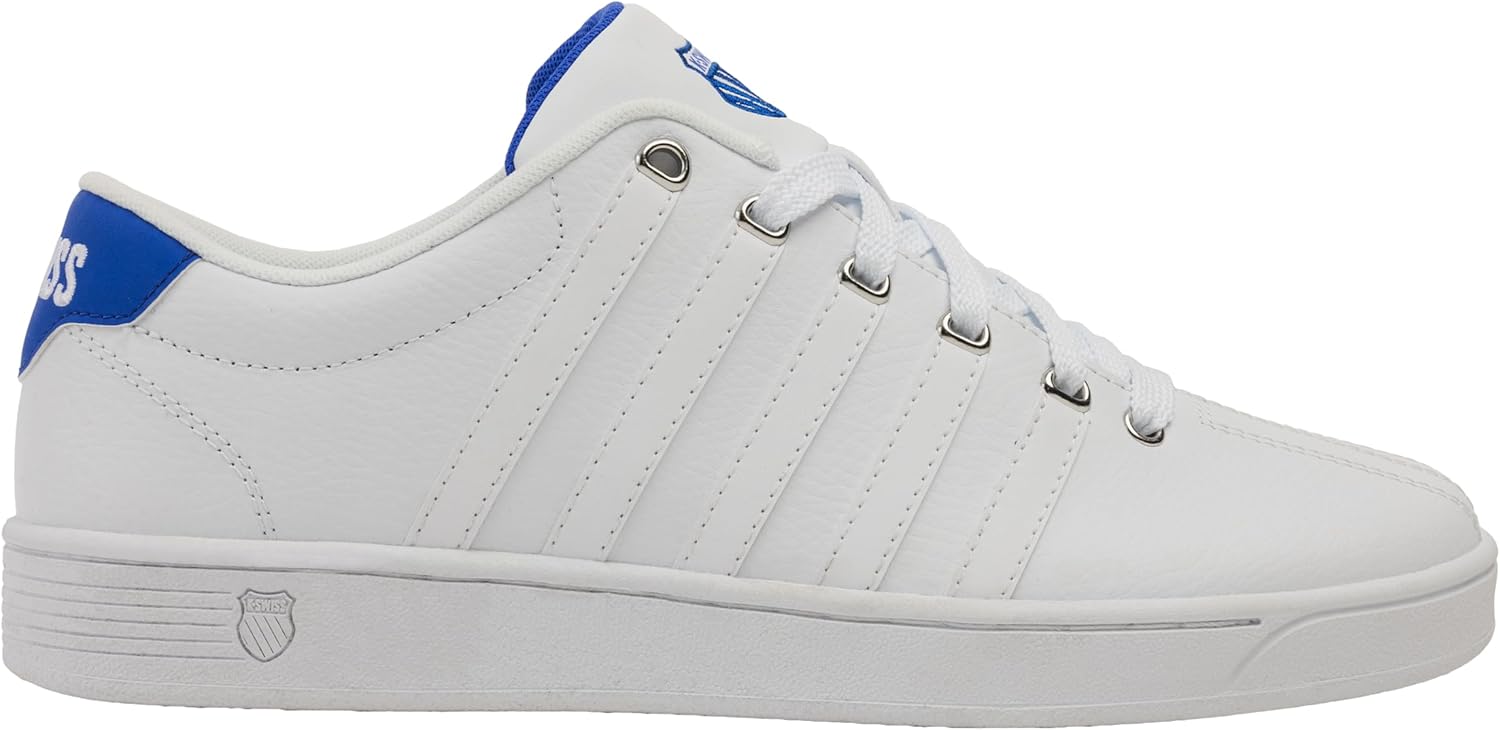 Мужские кроссовки K-Swiss Court Pro II CMF, белый/синий
Мужские кроссовки K-Swiss Court Pro II CMF, белый/синий
