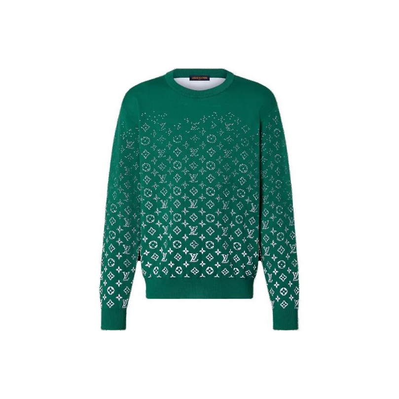Монограммный градиентный хлопковый свитшот LOUIS VUITTON, зеленый
Монограммный градиентный хлопковый свитшот LOUIS VUITTON, зеленый