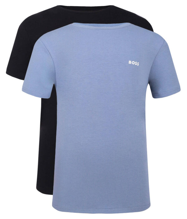 Футболка детская Boss Kidswear облегающего кроя 2 шт, черный/синий
Футболка детская Boss Kidswear облегающего кроя 2 шт, черный/синий