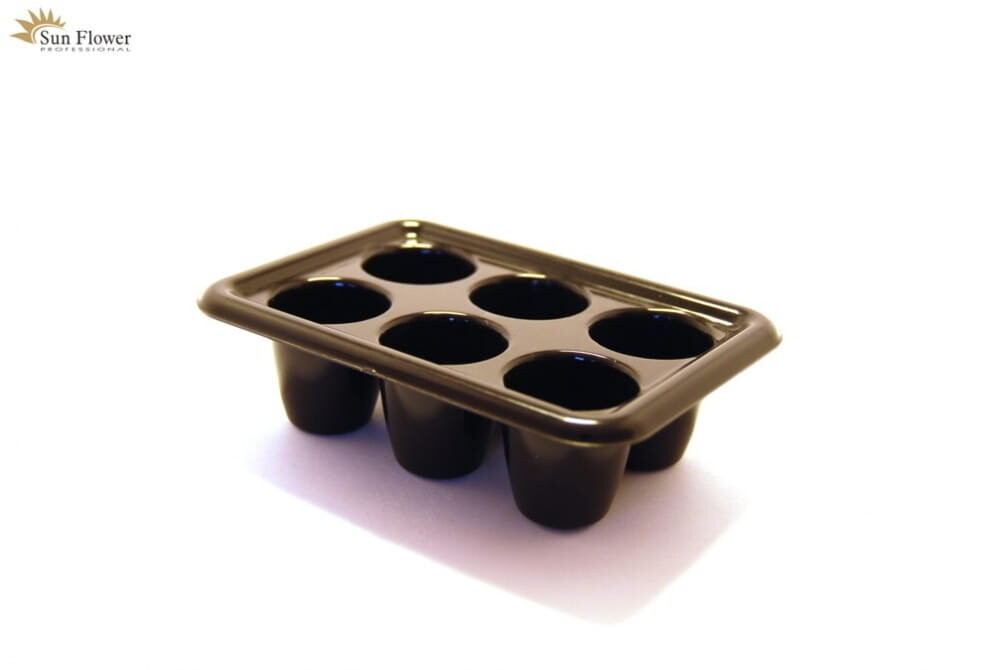 Контейнер с 6 отделениями для удаления акрила/гелака Sunflower
Контейнер с 6 отделениями для удаления акрила/гелака Sunflower