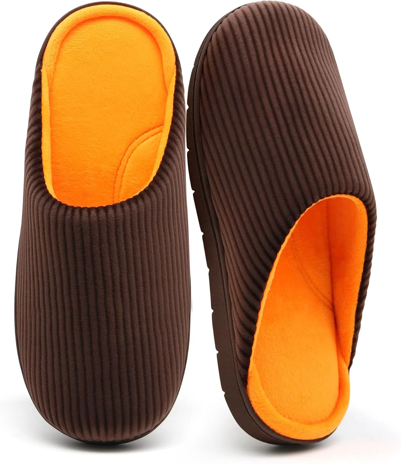 Мужские домашние тапочки с поддержкой свода стопы, удобные двухцветные тапочки с памятью формы, противоскользящие для дома и улицы, теплые уютные домашние тапочки на зиму Boonble, коричневый/оранжевый
Мужские домашние тапочки с поддержкой свода стопы, удобные двухцветные тапочки с памятью формы, противоскользящие для дома и улицы, теплые уютные домашние тапочки на зиму Boonble, коричневый/оранжевый