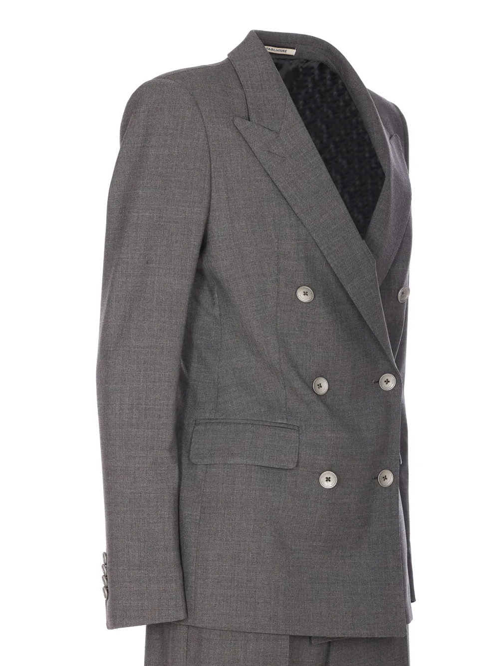 Двубортный шерстяной блейзер TAGLIATORE, серый
Двубортный шерстяной блейзер TAGLIATORE, серый