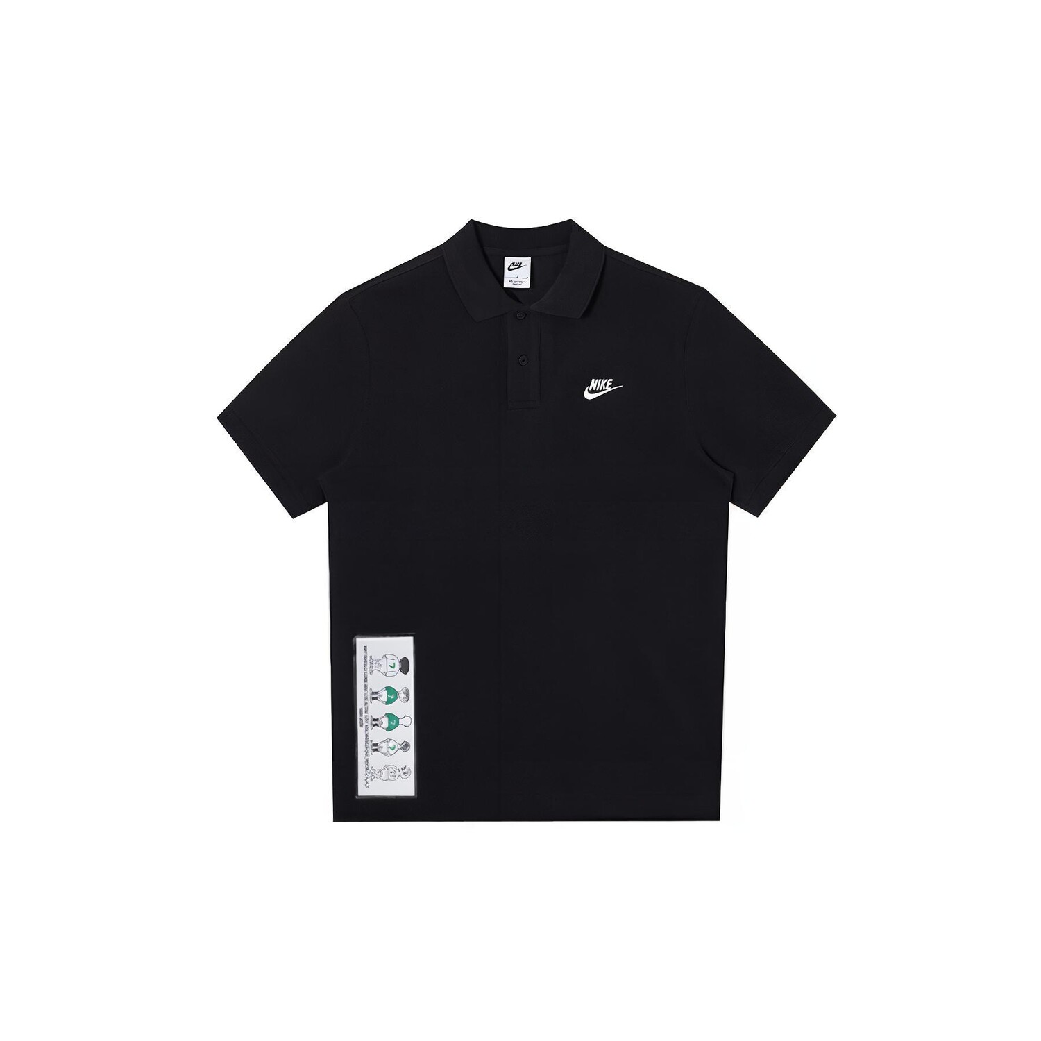 Рубашка поло мужская черная Nike, черный
Рубашка поло мужская черная Nike, черный