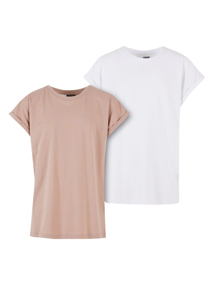 Футболка Urban Classics, цвет white/duskrose
Футболка Urban Classics, цвет white/duskrose