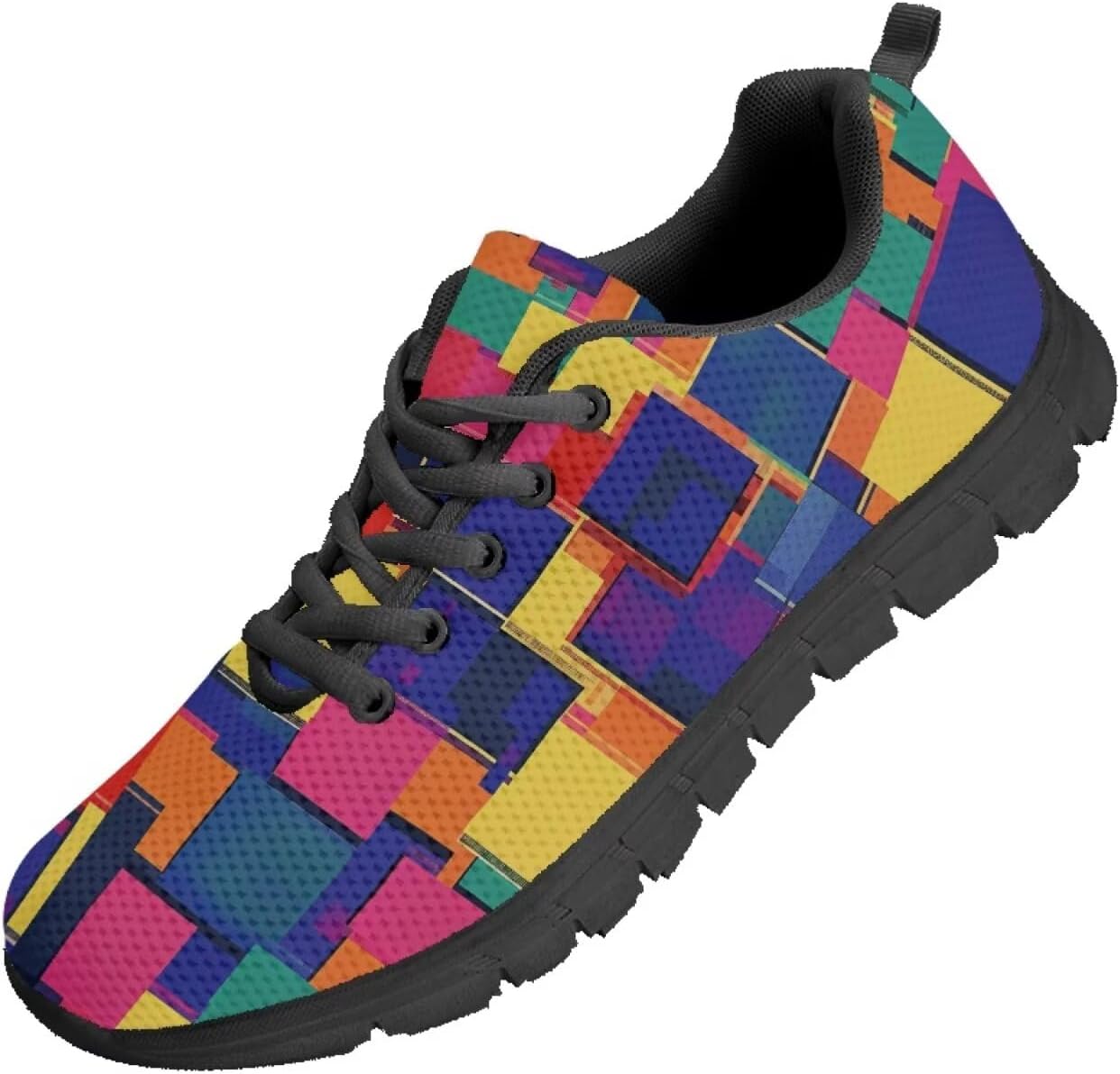 Мужские кроссовки Funnydude Funny Print для ходьбы, легкие тренировочные кроссовки, повседневные удобные теннисные туфли, Geometric
Мужские кроссовки Funnydude Funny Print для ходьбы, легкие тренировочные кроссовки, повседневные удобные теннисные туфли, Geometric