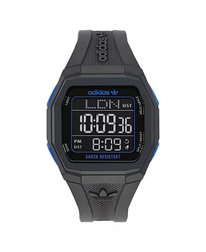 Унисекс-часы аналоговые черные, корпус из смолы, 48 мм adidas
Унисекс-часы аналоговые черные, корпус из смолы, 48 мм adidas