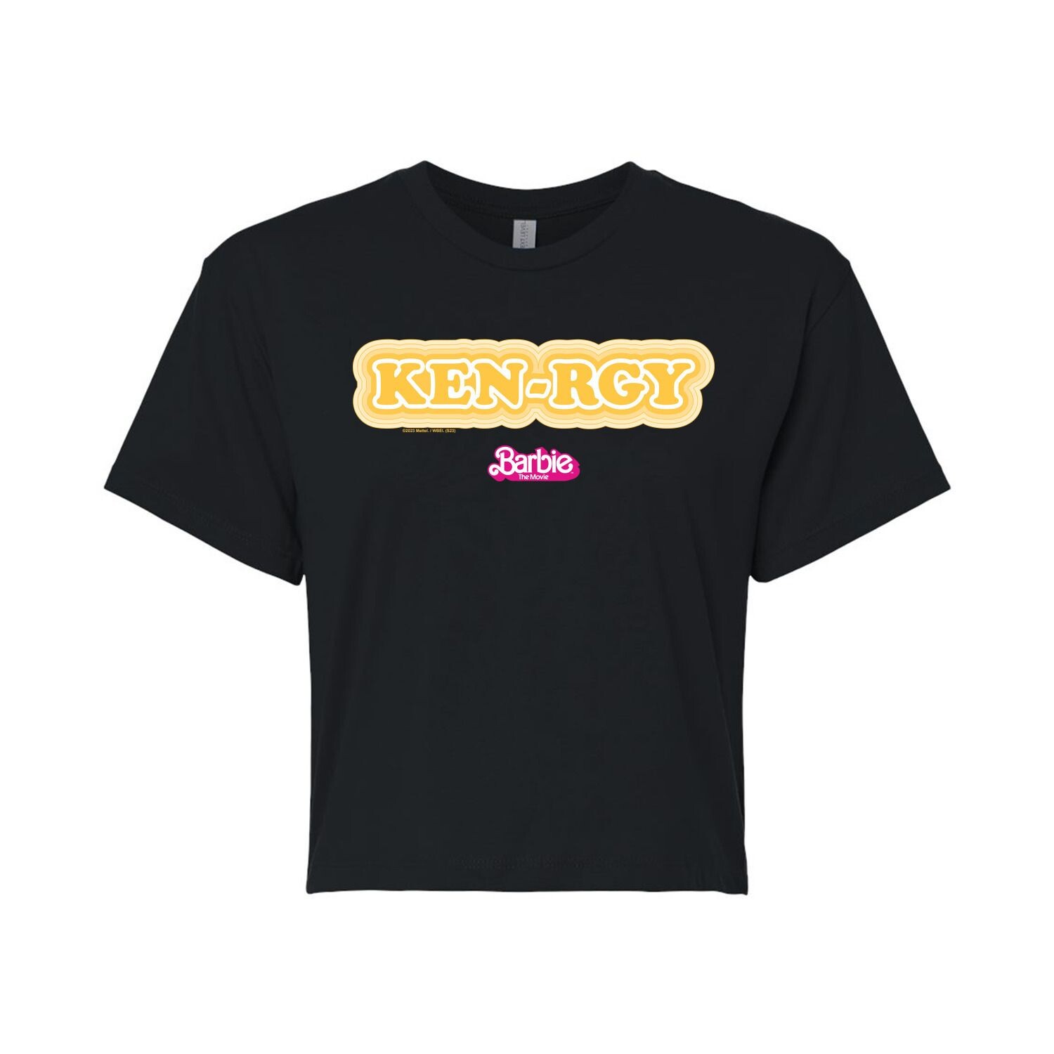 Укороченная футболка Barbie The Movie Kenrgy для юниоров Licensed Character, черный
Укороченная футболка Barbie The Movie Kenrgy для юниоров Licensed Character, черный