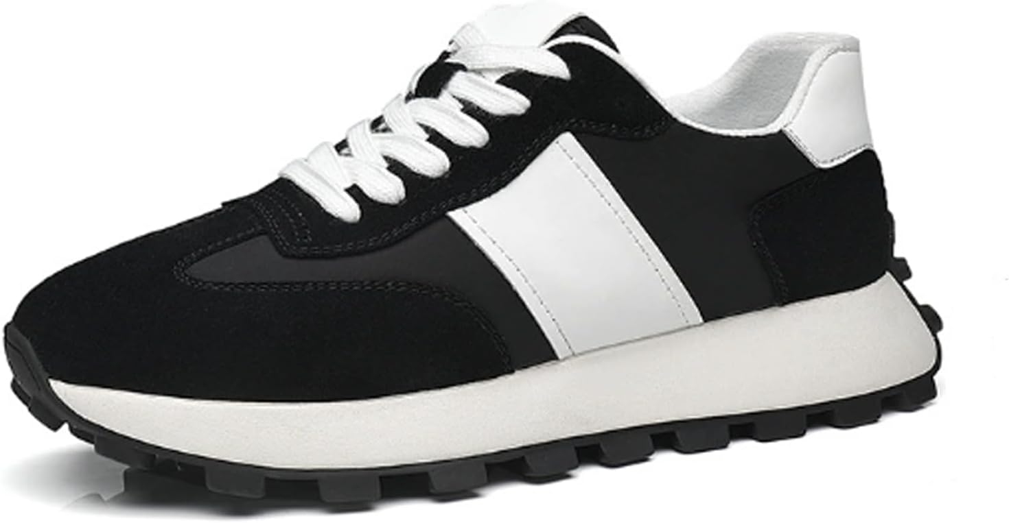 Мужские повседневные кроссовки широкого размера, модные кроссовки на шнурках, комфортные, с противоскользящей резиновой подошвой для бега и походов Generic, черный
Мужские повседневные кроссовки широкого размера, модные кроссовки на шнурках, комфортные, с противоскользящей резиновой подошвой для бега и походов Generic, черный