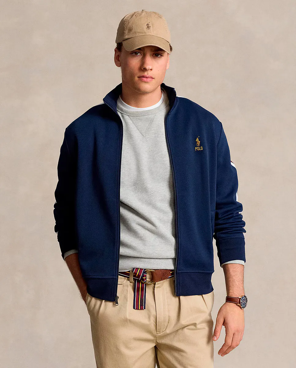 Мужская спортивная куртка с вышитой лошадью Polo Ralph Lauren, темно-синий
Мужская спортивная куртка с вышитой лошадью Polo Ralph Lauren, темно-синий
