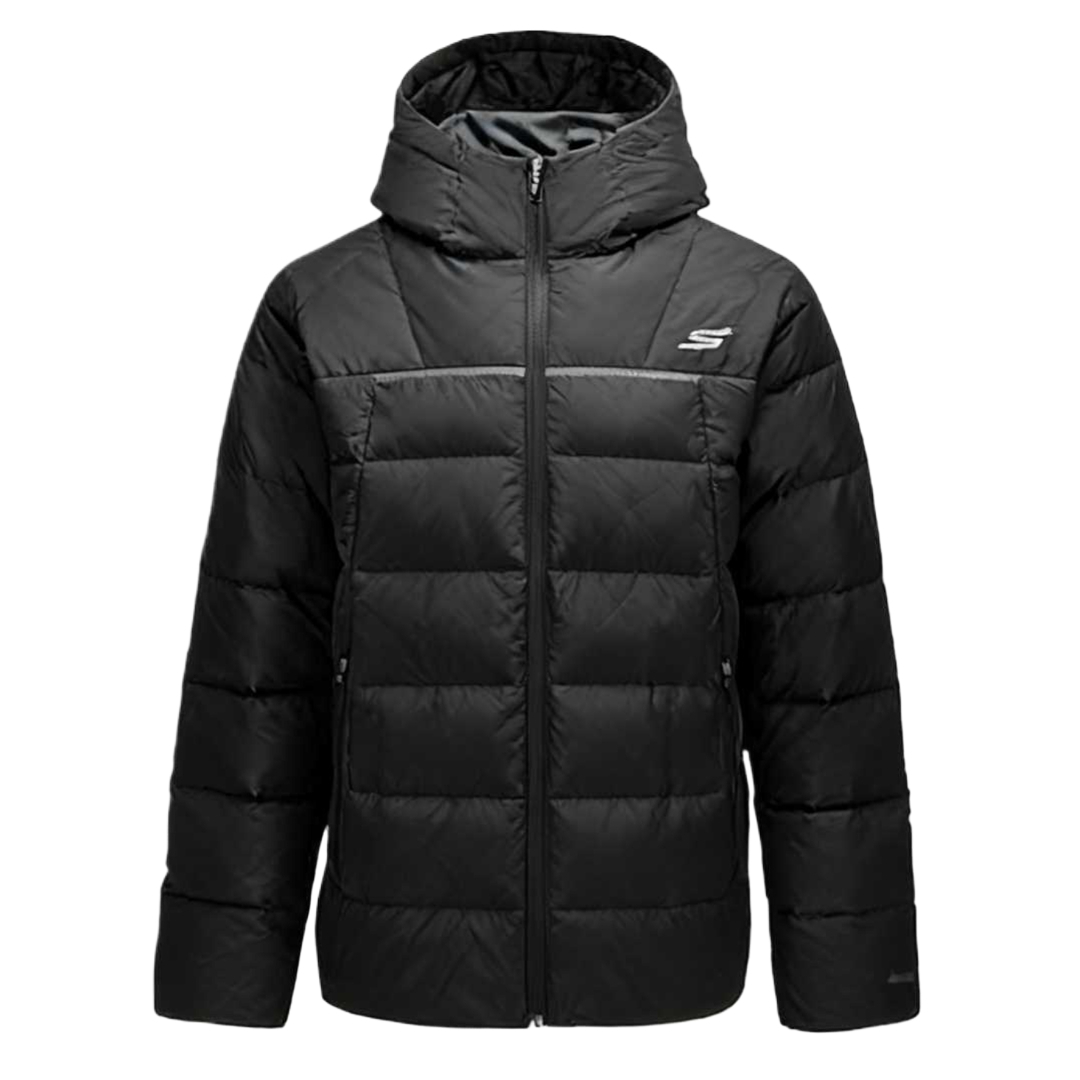 Комфортная спортивная серия пуховик men's Skechers, черный
Комфортная спортивная серия пуховик men's Skechers, черный