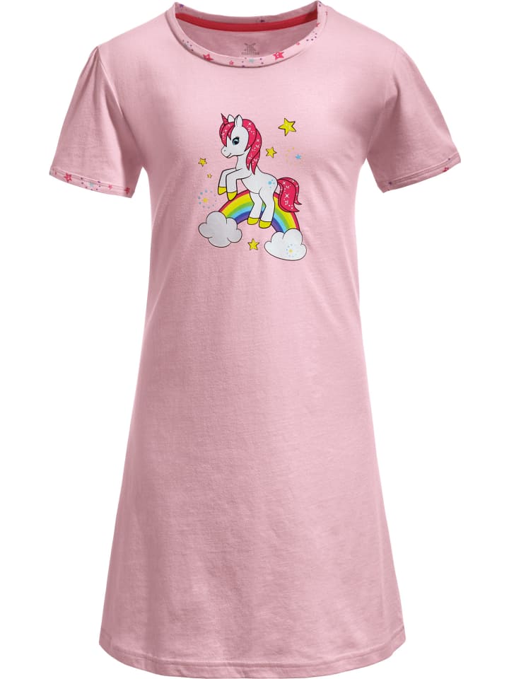 Детская ночная рубашка из одинарного джерси светло-розового цвета Erwin Müller
Детская ночная рубашка из одинарного джерси светло-розового цвета Erwin Müller