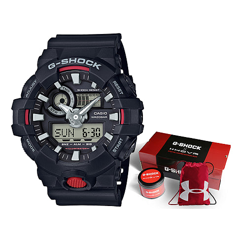 Часы CASIO G-Shock Analog-Digital 'Black', черный
Часы CASIO G-Shock Analog-Digital 'Black', черный