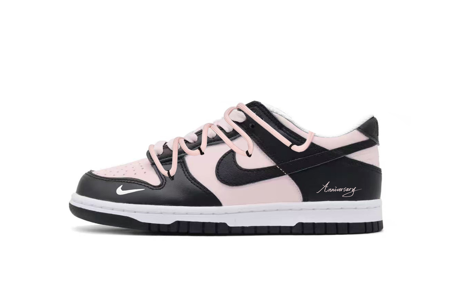 Nike Непромокаемые нескользящие устойчивые к истиранию низкие кроссовки Dunk Peach Blossom для подростков Black
Nike Непромокаемые нескользящие устойчивые к истиранию низкие кроссовки Dunk Peach Blossom для подростков Black