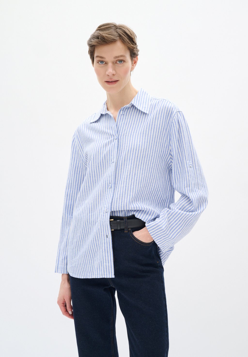 Рубашка InWear, синий
Рубашка InWear, синий