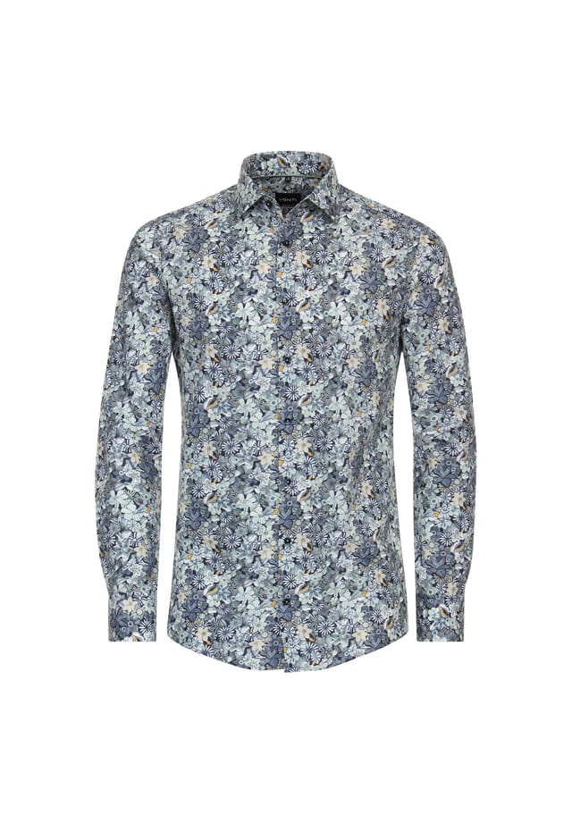 Рубашка с деловым принтом современный крой Venti, синий
Рубашка с деловым принтом современный крой Venti, синий