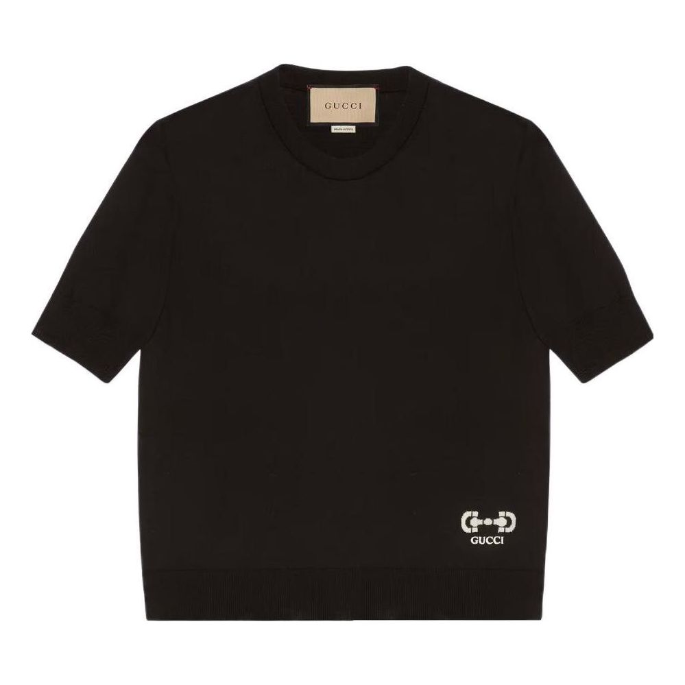 Топ (WMNS) Gucci Fine wool top with Horsebit intarsia 'Black' 731061-XKCZ3-1043, черный
Топ (WMNS) Gucci Fine wool top with Horsebit intarsia 'Black' 731061-XKCZ3-1043, черный