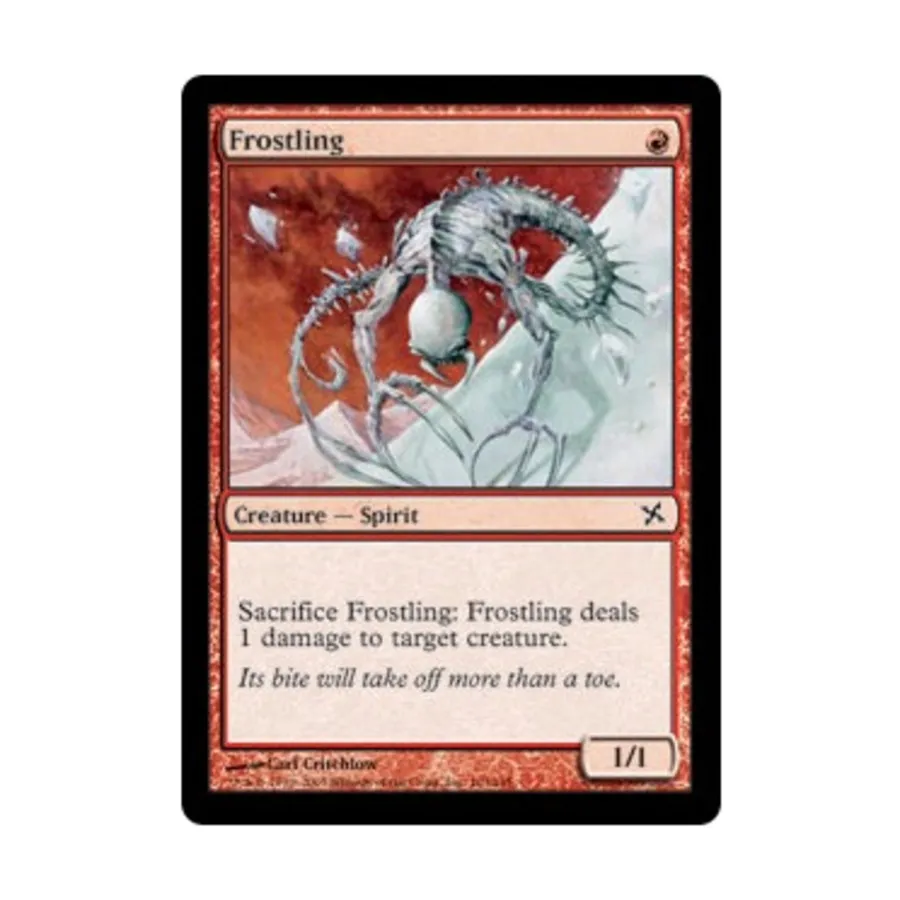 CCG Фростлинг (С), MTG - Betrayers of Kamigawa
CCG Фростлинг (С), MTG - Betrayers of Kamigawa