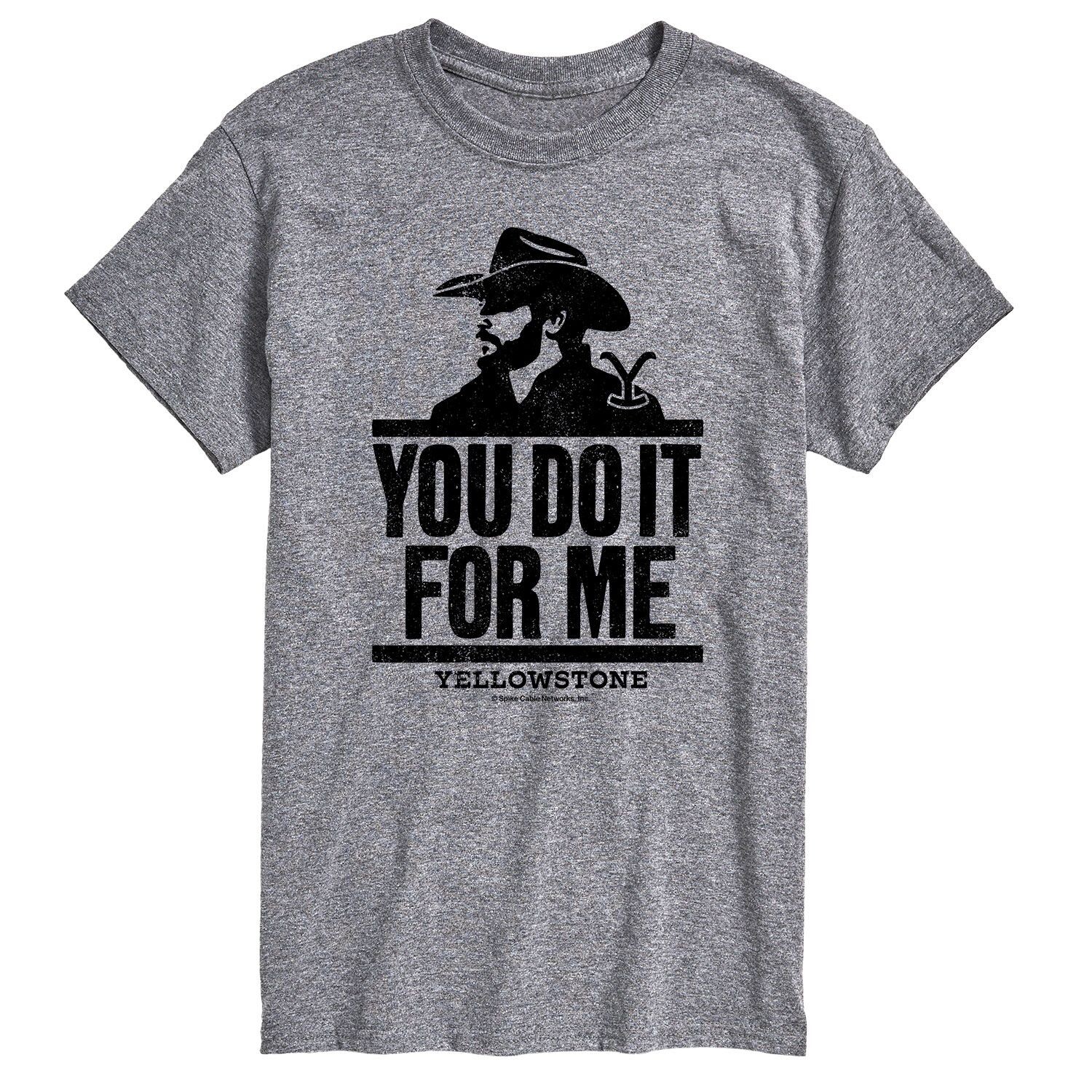 Футболка Big & Tall Yellowstone «Сделай это для меня» License, серый
Футболка Big & Tall Yellowstone «Сделай это для меня» License, серый