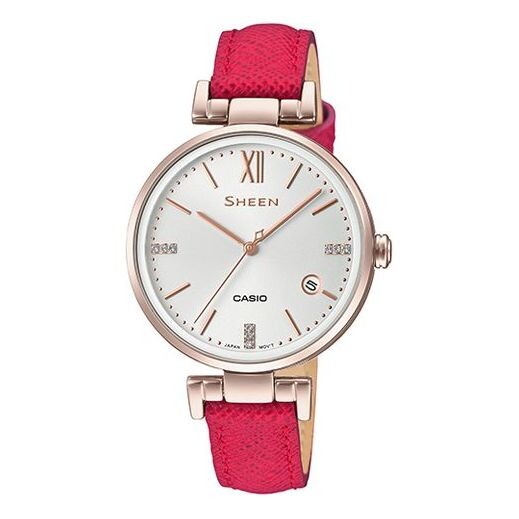 Часы CASIO Waterproof SHEEN Quartz Sapphire Crystal Red Analog, красный
Часы CASIO Waterproof SHEEN Quartz Sapphire Crystal Red Analog, красный
