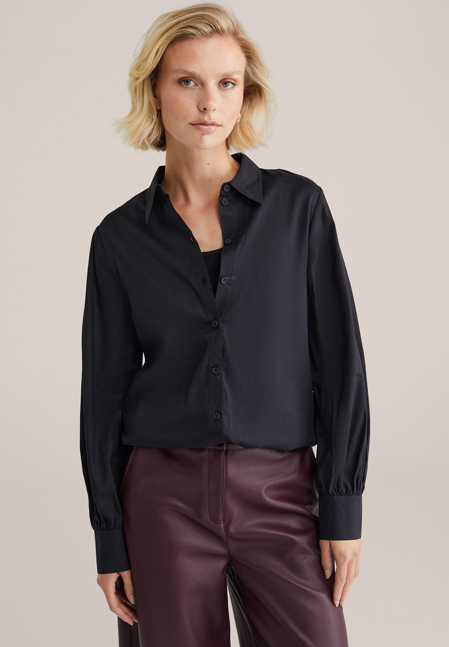 Блуза WE Fashion Button-down blouse, Black
Блуза WE Fashion Button-down blouse, Black
