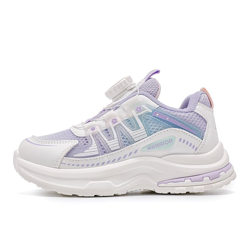 Нескользящая легкая амортизирующая детская обувь для повседневной носки WARRIOR, белый/фиолетовый
Нескользящая легкая амортизирующая детская обувь для повседневной носки WARRIOR, белый/фиолетовый