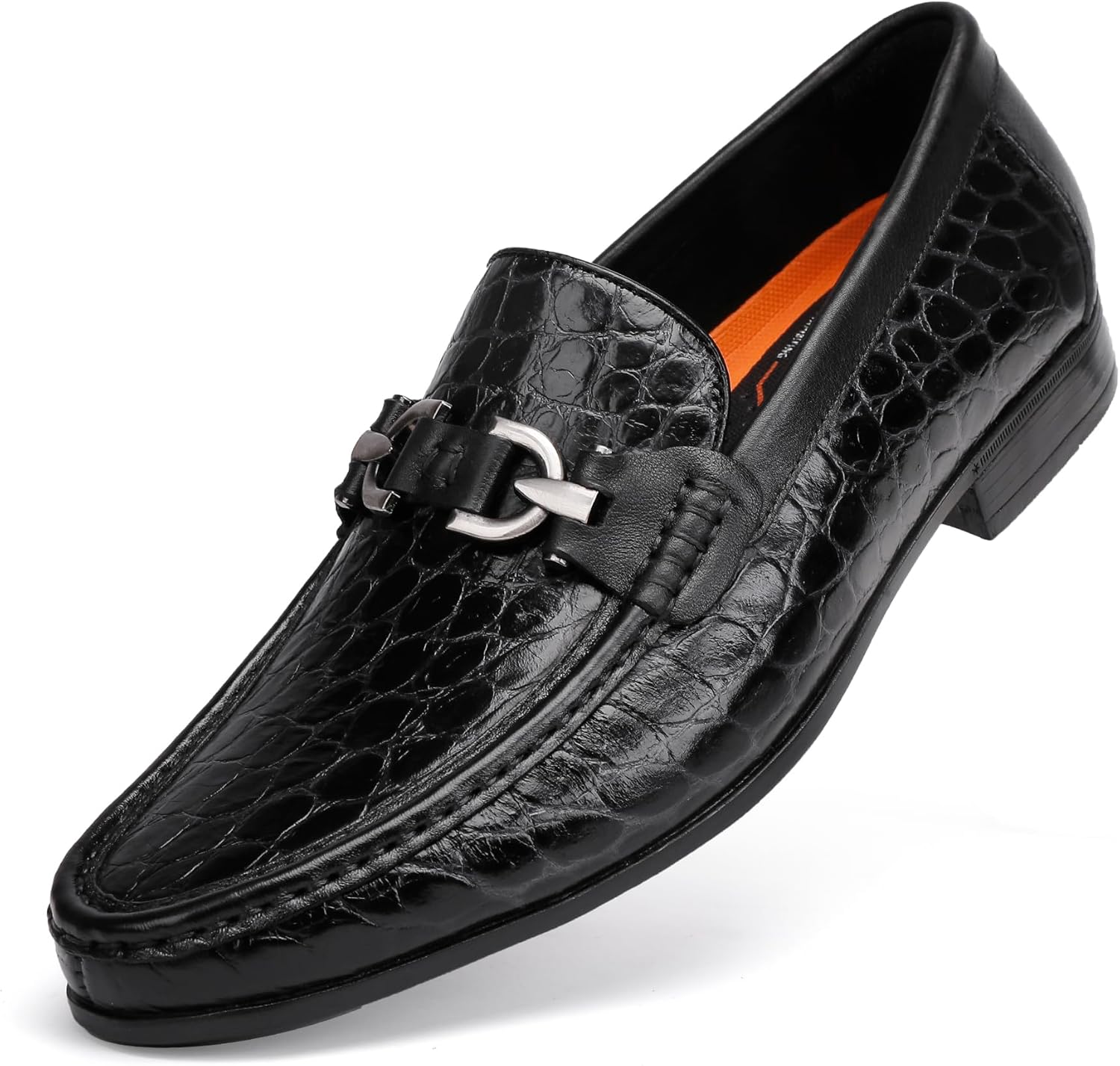 Мужские премиальные туфли GOLDEN COXES, классические деловые кожаные лоферы с тиснением под аллигатора Golden Coxes Family, черный
Мужские премиальные туфли GOLDEN COXES, классические деловые кожаные лоферы с тиснением под аллигатора Golden Coxes Family, черный