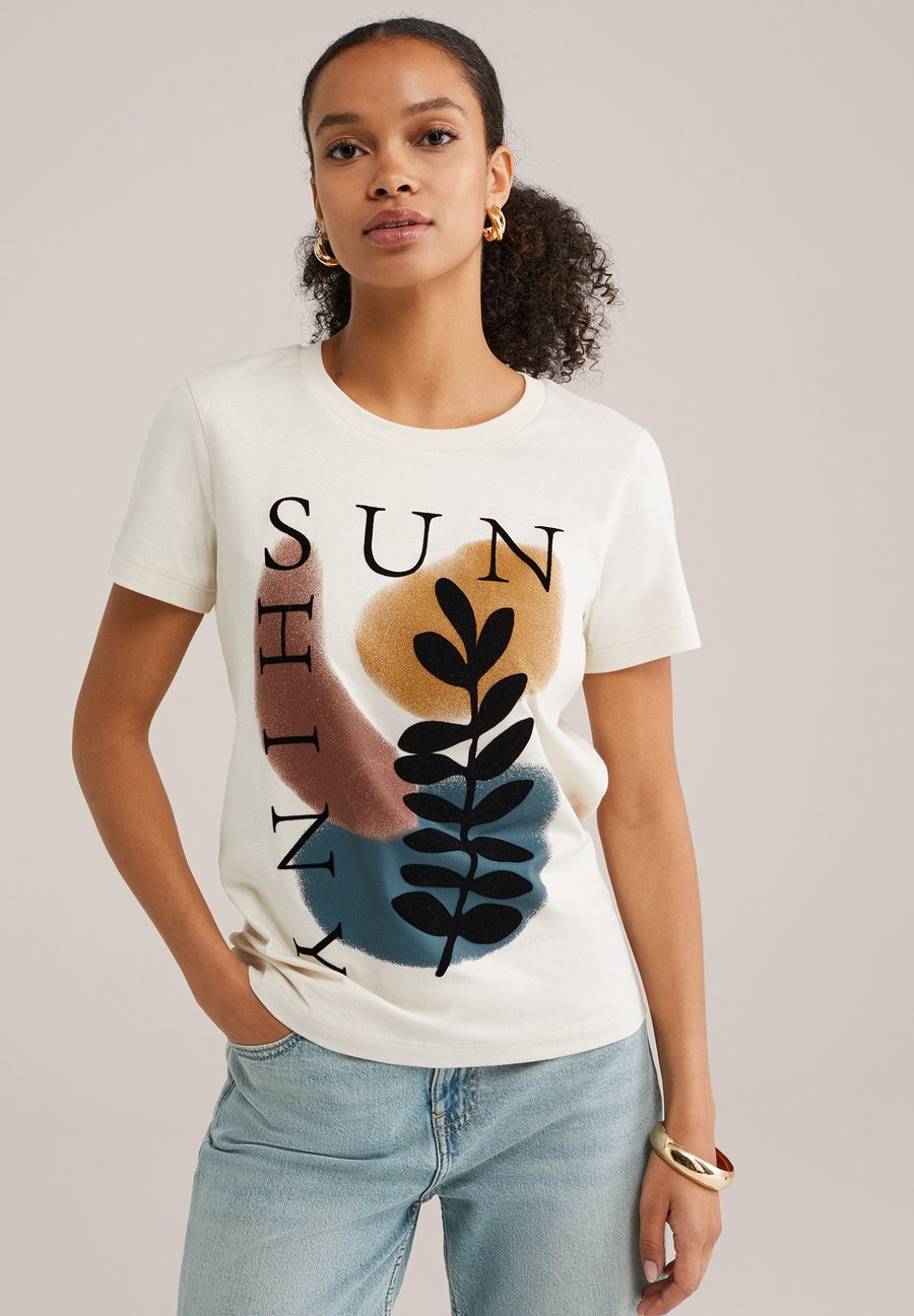 Футболка WE Fashion Print T-shirt, Beige
Футболка WE Fashion Print T-shirt, Beige