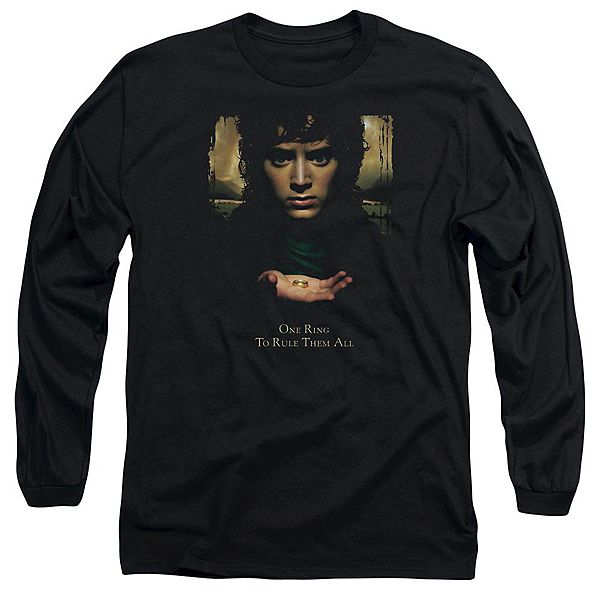 Футболка с длинным рукавом Lord of the Rings Frodo One Ring Licensed Character
Футболка с длинным рукавом Lord of the Rings Frodo One Ring Licensed Character