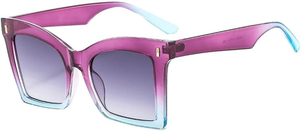 Большие женские солнцезащитные очки «кошачий глаз» с двухцветным дизайном и заклепками, а также леопардовым градиентом, идеально подходят для занятий спортом на открытом воздухе, бега и езды на велосипеде Generic, Purple Blue Gray
Большие женские солнцезащитные очки «кошачий глаз» с двухцветным дизайном и заклепками, а также леопардовым градиентом, идеально подходят для занятий спортом на открытом воздухе, бега и езды на велосипеде Generic, Purple Blue Gray