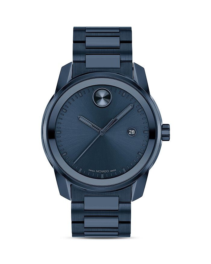 Часы Movado BOLD Verso, 42 мм, синий 
Часы Movado BOLD Verso, 42 мм, синий