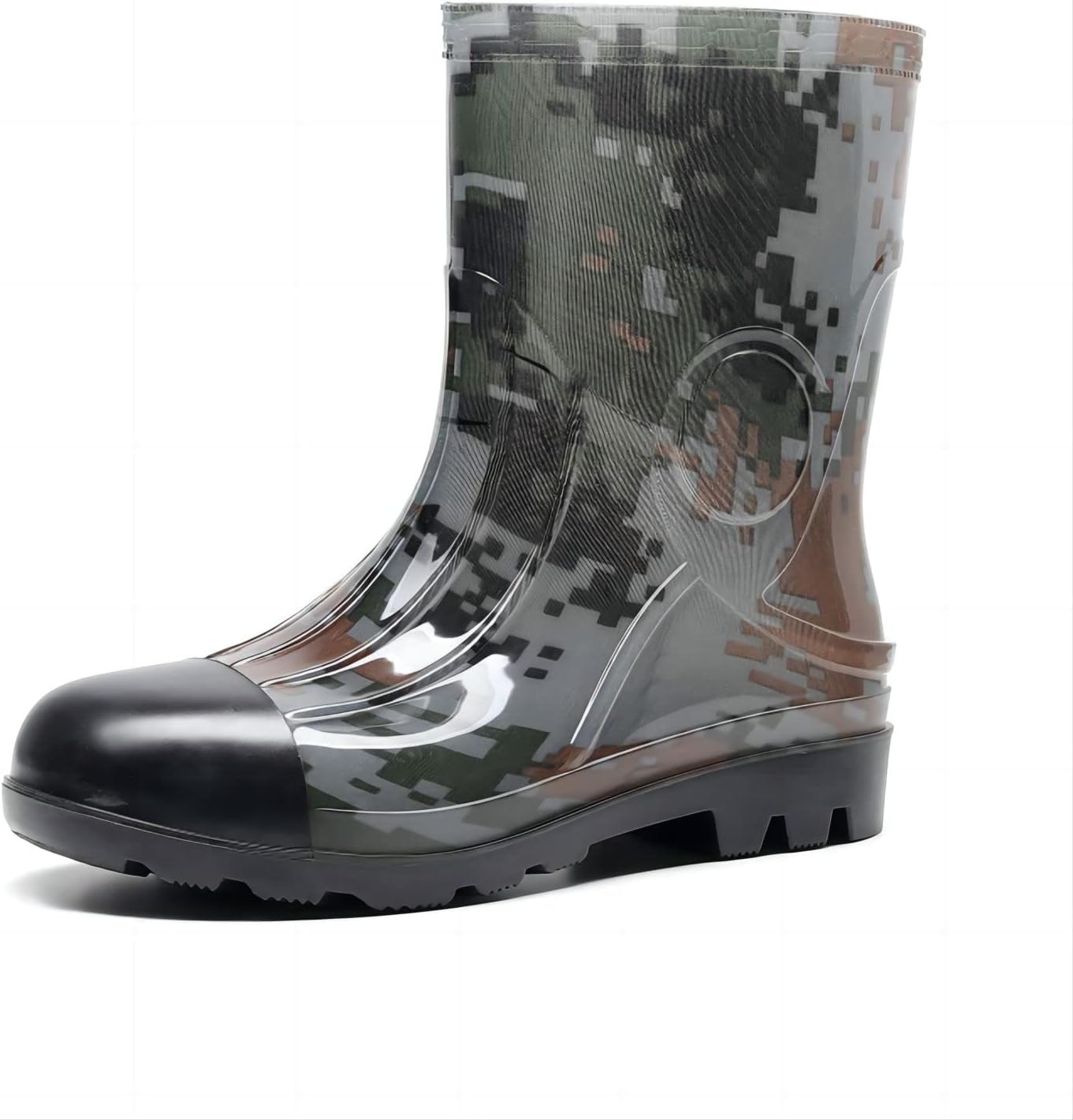 Мужские резиновые сапоги по колено с камуфляжным узором, водонепроницаемые резиновые сапоги для сада, мужская дождливая обувь, размер Kontai, зеленый
Мужские резиновые сапоги по колено с камуфляжным узором, водонепроницаемые резиновые сапоги для сада, мужская дождливая обувь, размер Kontai, зеленый