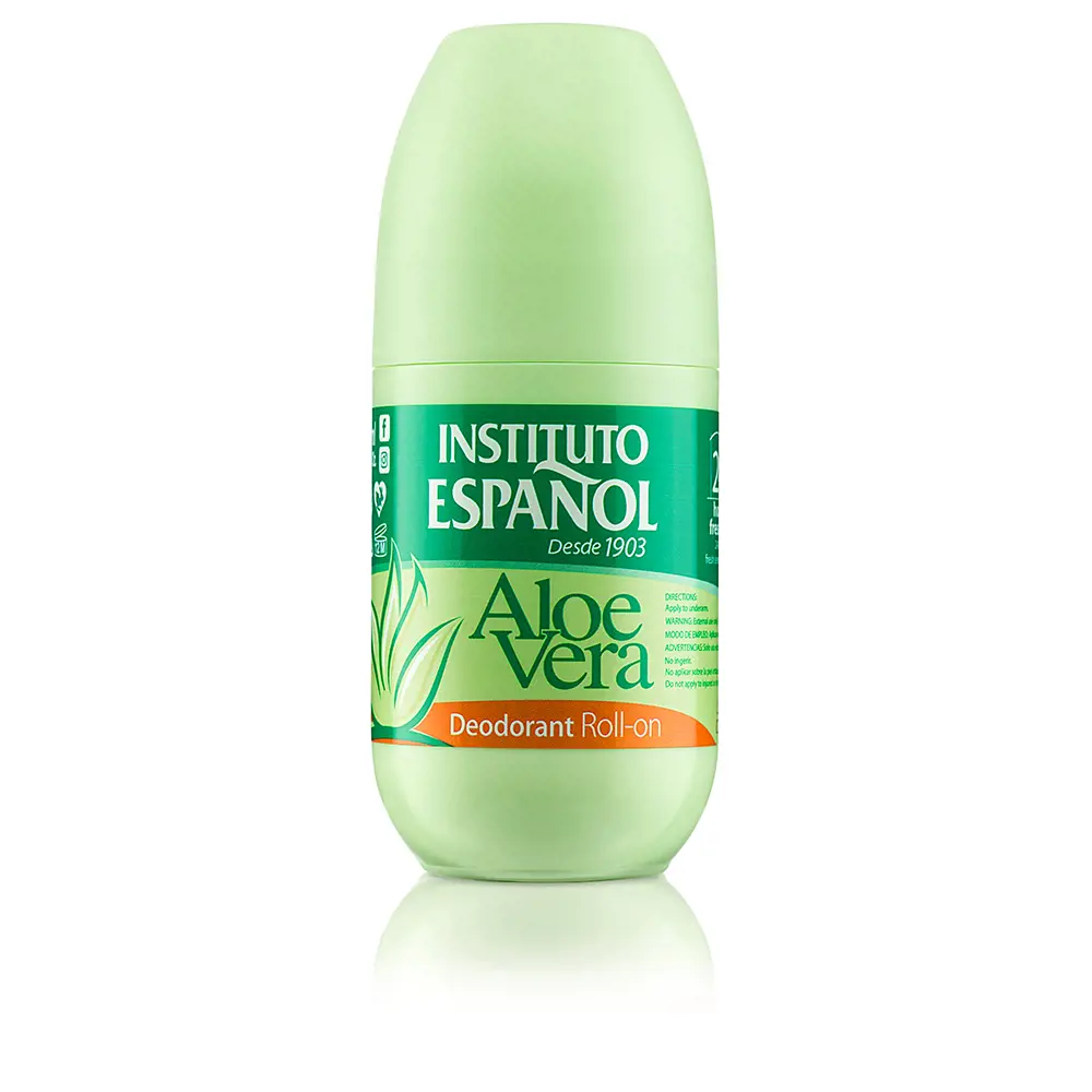 Дезодорант Aloe vera deodorant roll-on Instituto Español, 75 мл.
Дезодорант Aloe vera deodorant roll-on Instituto Español, 75 мл.