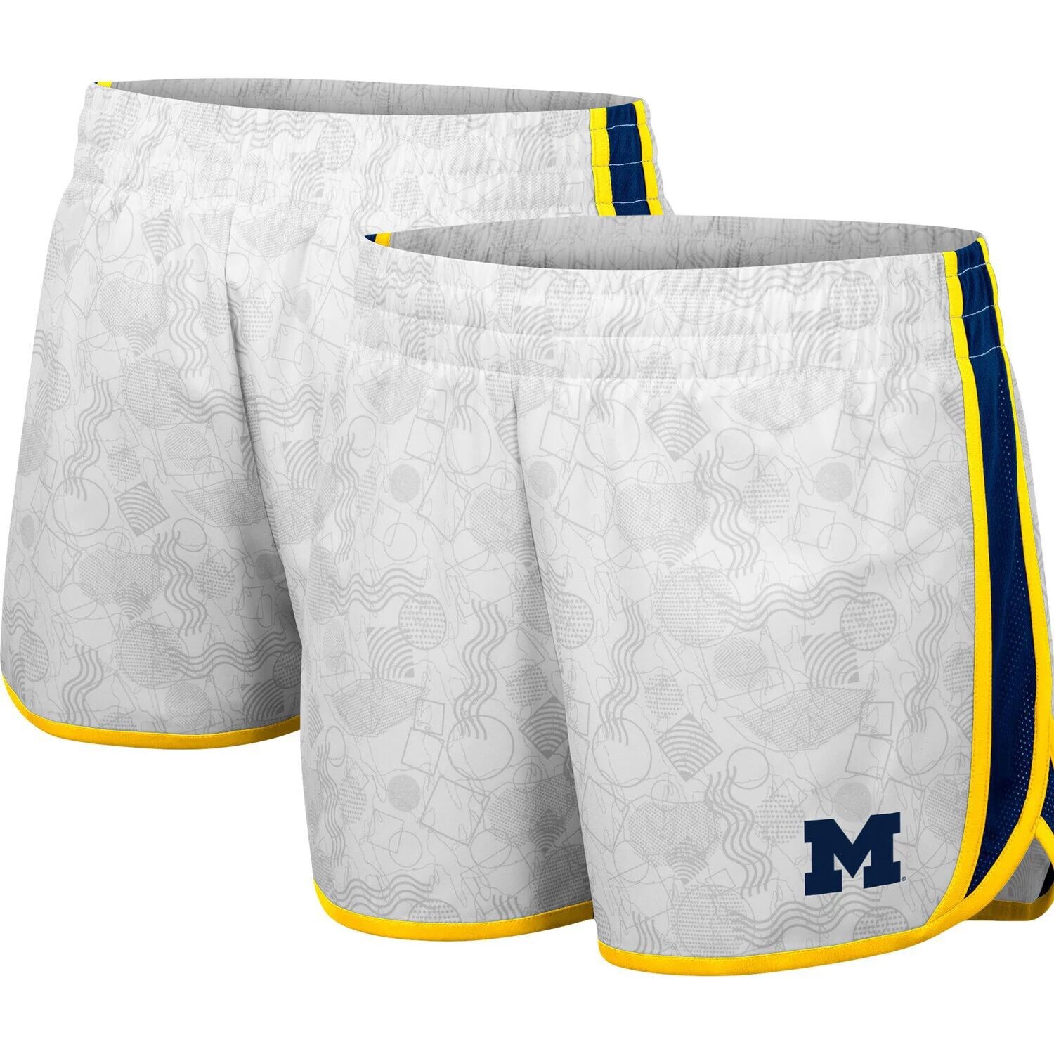 Женские шорты Colosseum белого/темно-синего цвета Michigan Wolverines The Plastics с геопринтом Colosseum
Женские шорты Colosseum белого/темно-синего цвета Michigan Wolverines The Plastics с геопринтом Colosseum