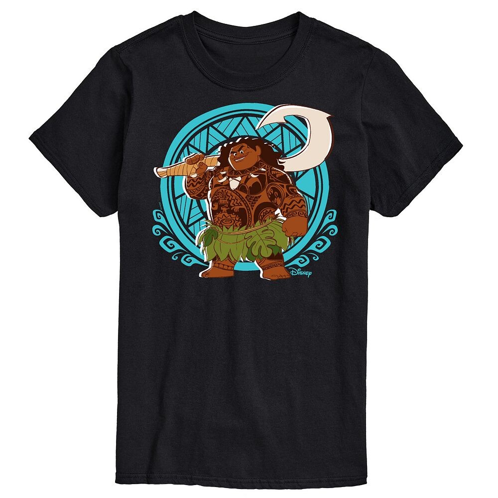 Мужская футболка Disney's Moana с рисунком Мауи, черный
Мужская футболка Disney's Moana с рисунком Мауи, черный