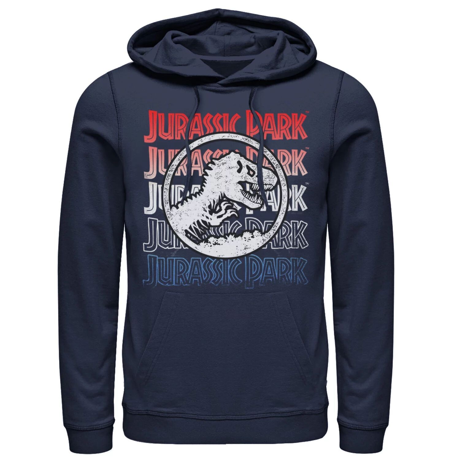 Мужской пуловер с капюшоном и рисунком «Парк Юрского периода», красный, белый и синий цвета Licensed Character, синий
Мужской пуловер с капюшоном и рисунком «Парк Юрского периода», красный, белый и синий цвета Licensed Character, синий