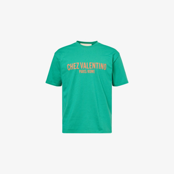 Футболка Valentino Garavani Chez с короткими рукавами, зеленый
Футболка Valentino Garavani Chez с короткими рукавами, зеленый