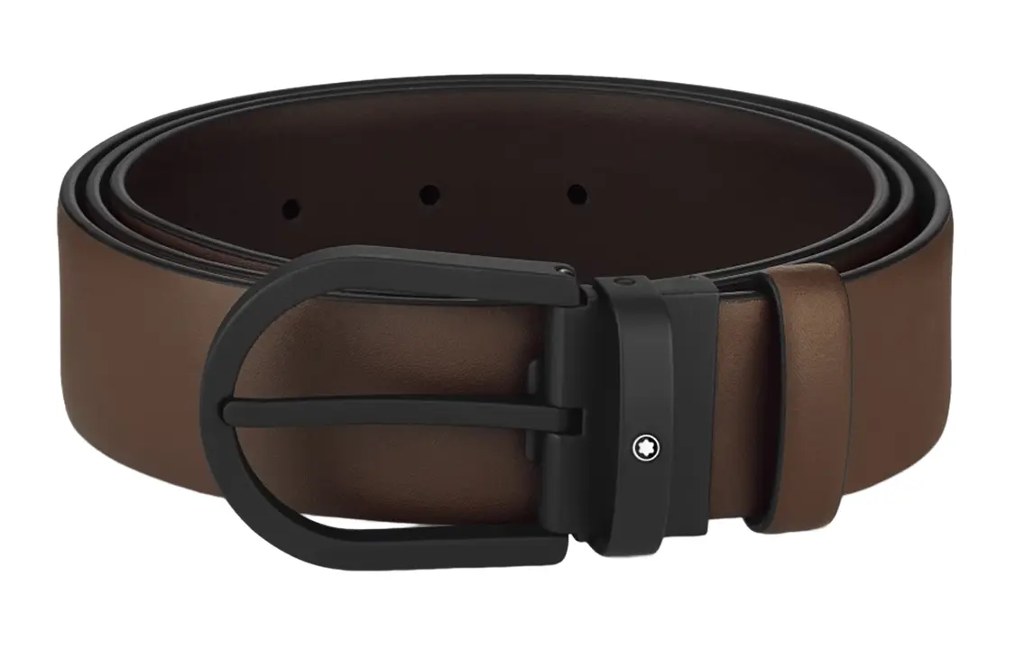 Кожаный ремень мужской шириной 3,5 см MONTBLANC
Кожаный ремень мужской шириной 3,5 см MONTBLANC