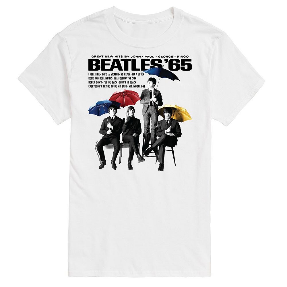 Мужская футболка с рисунком The Beatles 65 Umbrellas Licensed Character, белый
Мужская футболка с рисунком The Beatles 65 Umbrellas Licensed Character, белый