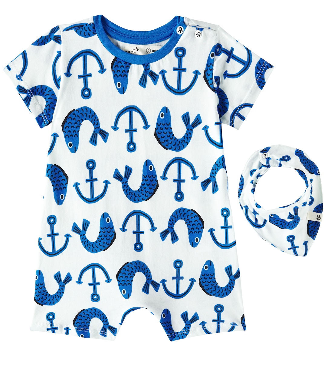 Комбинезон из хлопка с принтом и нагрудник Fábula, Est Marinheiro Fundo Off
Комбинезон из хлопка с принтом и нагрудник Fábula, Est Marinheiro Fundo Off