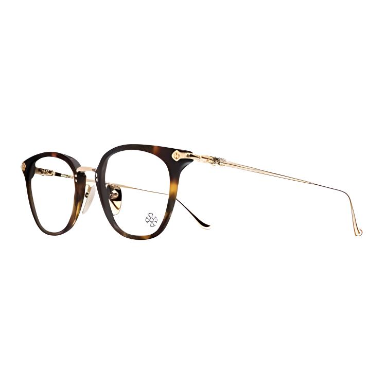 Овальные очки унисекс в черепаховом цвете Chrome Hearts
Овальные очки унисекс в черепаховом цвете Chrome Hearts