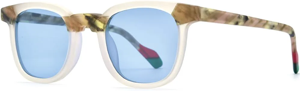 Солнцезащитные очки HEPIDEM матовые ацетатные, винтажные, ретро, квадратные, поляризованные, для мужчин, с защитой от УФ-излучения UV400, 9629t Beige Blue
Солнцезащитные очки HEPIDEM матовые ацетатные, винтажные, ретро, квадратные, поляризованные, для мужчин, с защитой от УФ-излучения UV400, 9629t Beige Blue