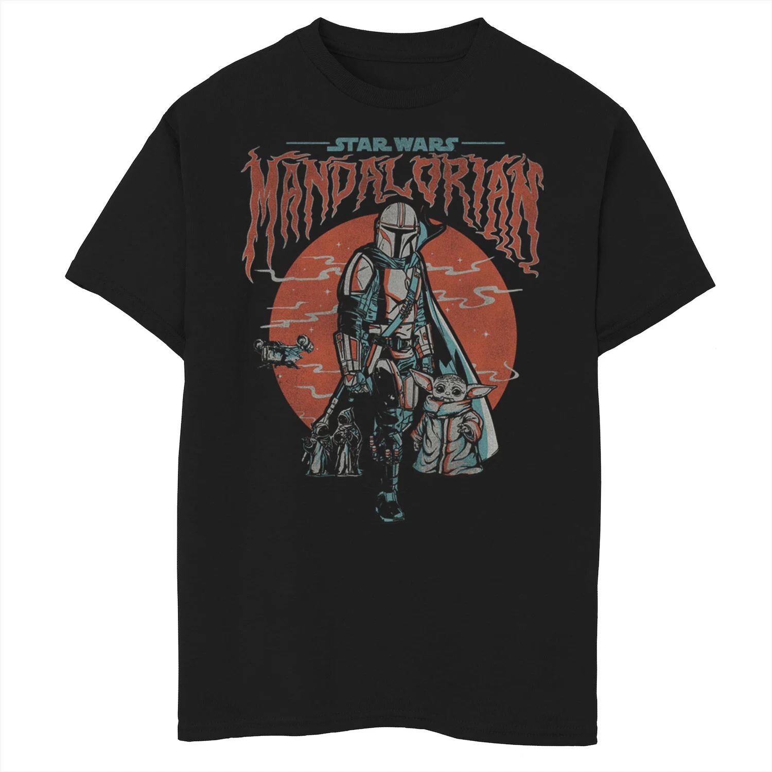 Футболка с изображением туманного портрета для мальчиков 8–20 лет «Звездные войны: Мандалорец и ребенок» Licensed Character
Футболка с изображением туманного портрета для мальчиков 8–20 лет «Звездные войны: Мандалорец и ребенок» Licensed Character