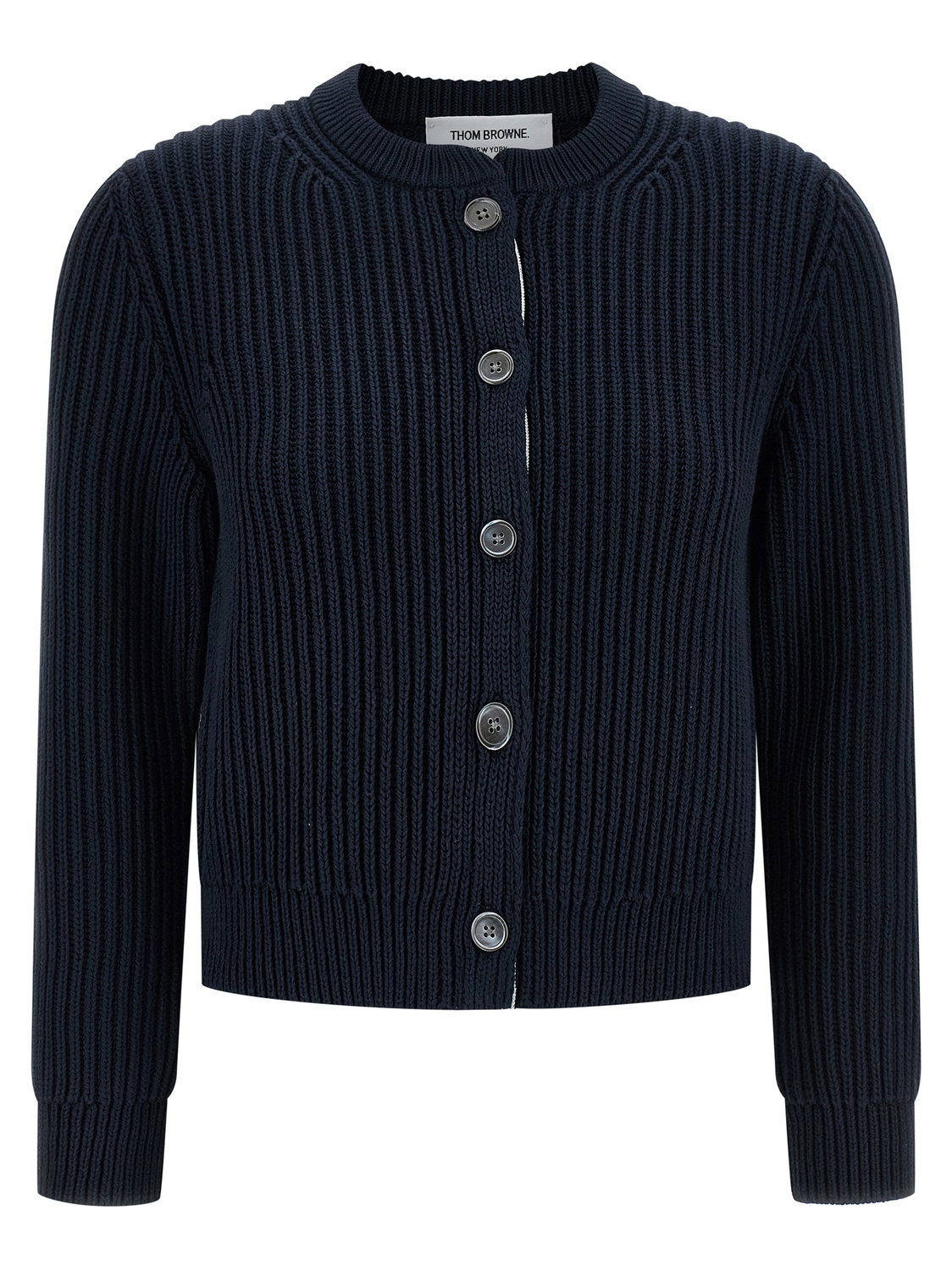 Укороченный кардиган THOM BROWNE, синий
Укороченный кардиган THOM BROWNE, синий