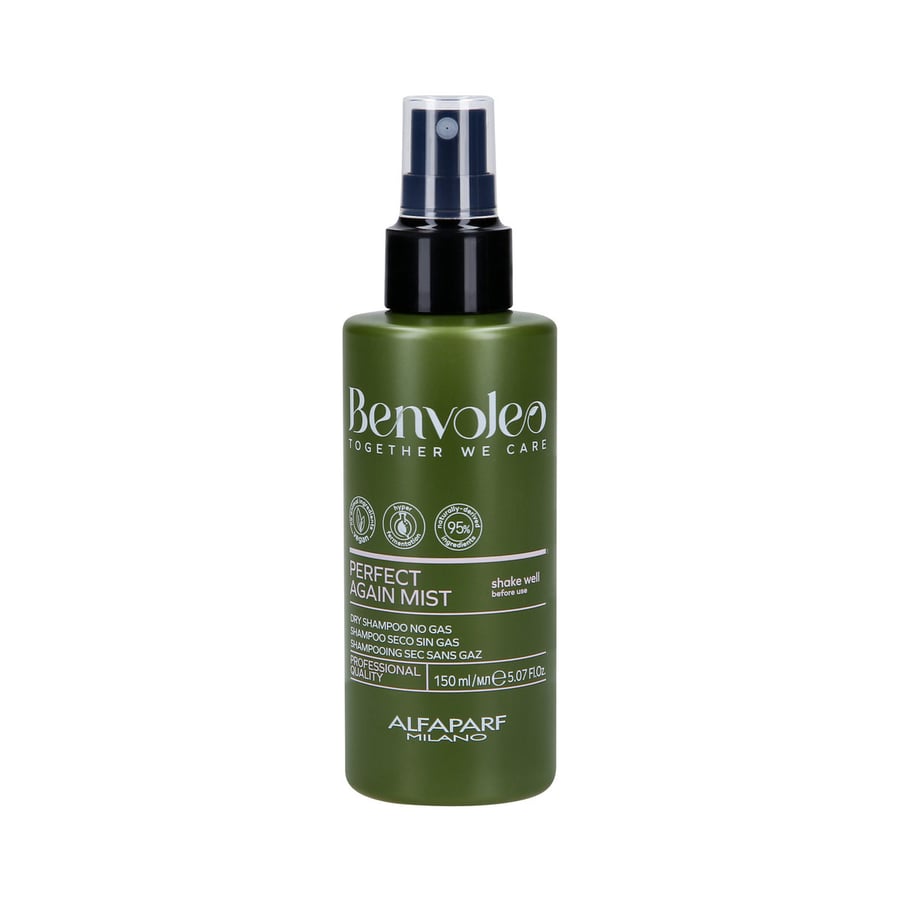 ALFAPARF MILANO BENVOLEO PERFECT AGAIN MIST СУХОЙ ШАМПУНЬ БЕЗ ГАЗА 150 МЛ 
ALFAPARF MILANO BENVOLEO PERFECT AGAIN MIST СУХОЙ ШАМПУНЬ БЕЗ ГАЗА 150 МЛ