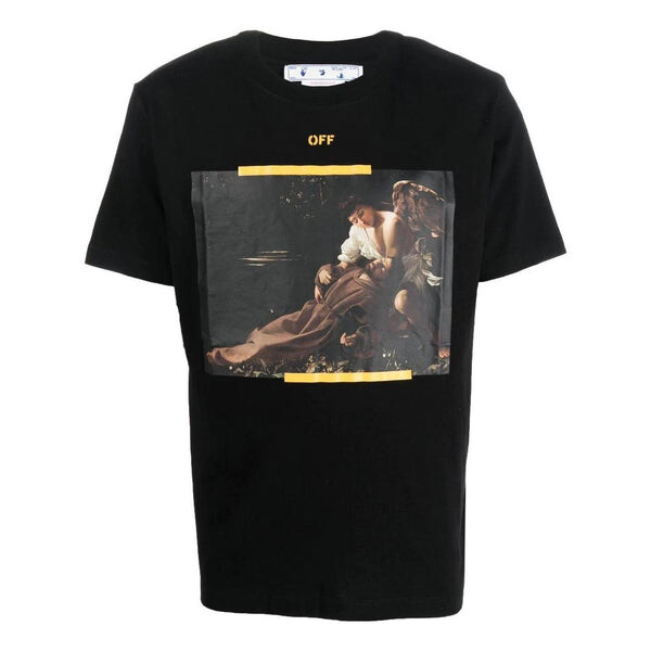 Футболка men's fw22 caravaggio arrow character printing casual short sleeve black t-shirt Off-White, черный
Футболка men's fw22 caravaggio arrow character printing casual short sleeve black t-shirt Off-White, черный