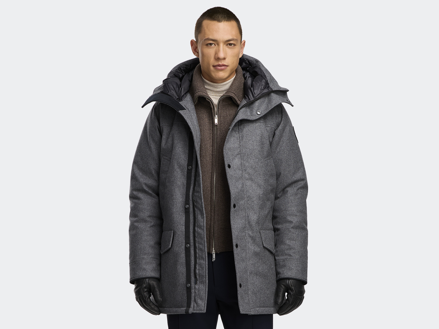 Парка Canada Goose Langford Wool, Slate Grey Melange
Парка Canada Goose Langford Wool, Slate Grey Melange