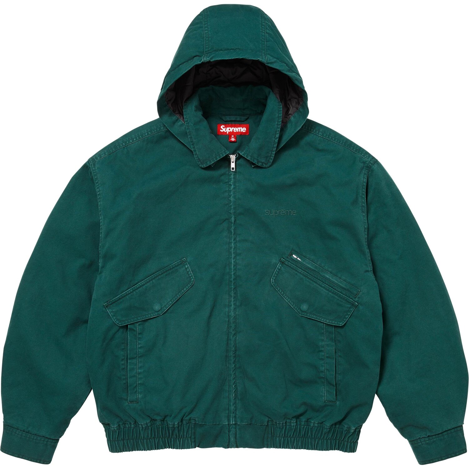 Supreme Кожаная утилитарная куртка с воротником FW24, Dark Green/Dark Green
Supreme Кожаная утилитарная куртка с воротником FW24, Dark Green/Dark Green