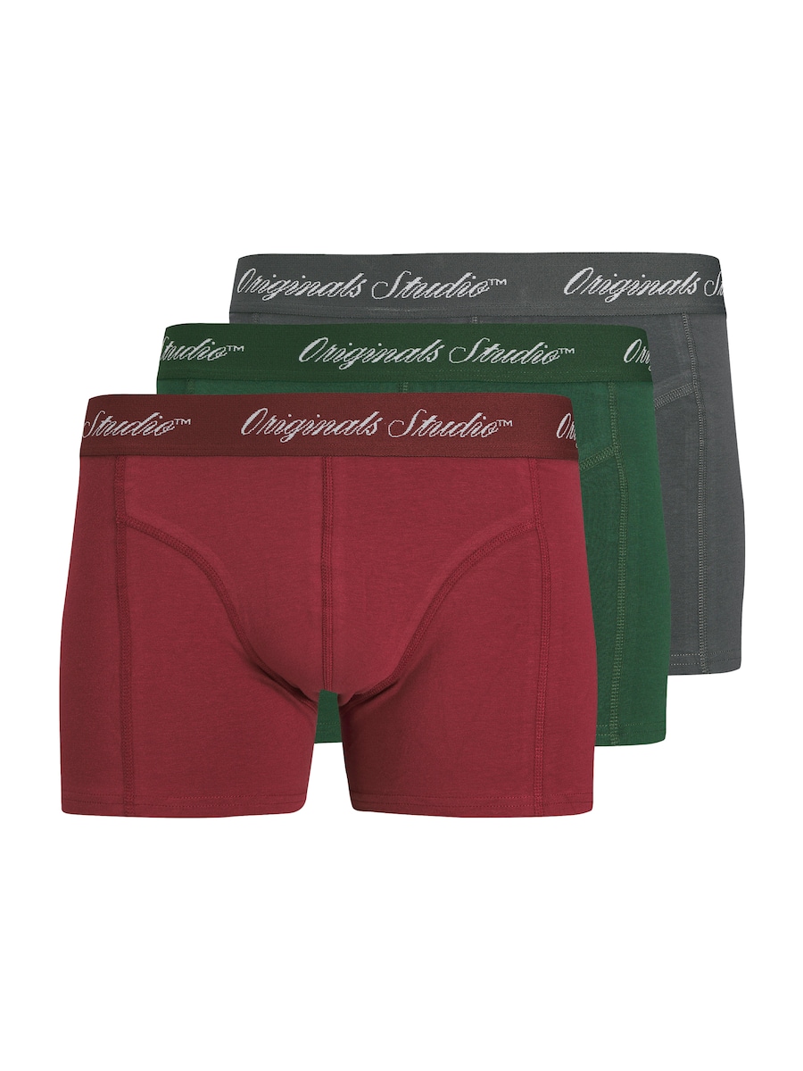 Боксеры JACK & JONES JACNORREBRO, серый/темно-зеленый/красный
Боксеры JACK & JONES JACNORREBRO, серый/темно-зеленый/красный